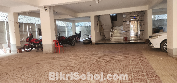 Newly constructed ready & semi furnished flat to rent